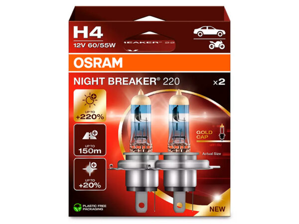 Osram halogeenpirni paar H4, 60W/55 W