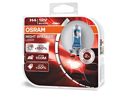 Osram halogeenpirni paar H4
