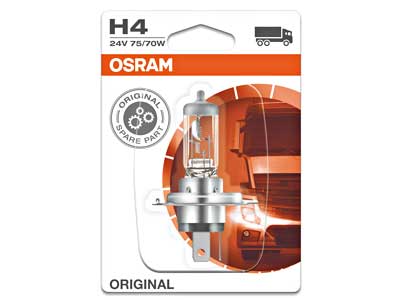 Osram halogeenpirn H4, P43t, 24 V, 10-64196-01B