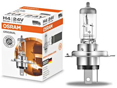 Osram halogeenpirn H4, P43t, 24 V