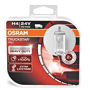 Osram halogeenpirni paar H4, P43t