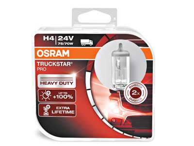Osram halogeenpirni paar H4, P43t
