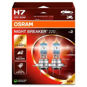 Osram halogeenpirni paar H7, 55 W
