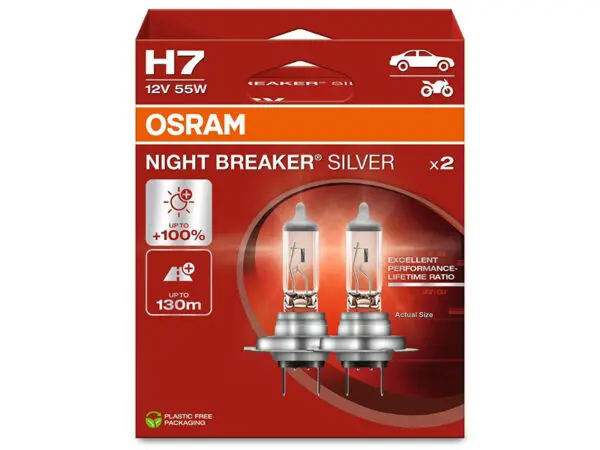 Osram halogeenpirni paar H7