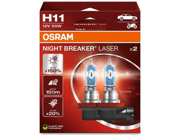 Osram halogeenpirni paar H11