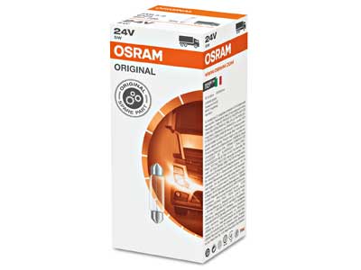 Osram pulkpirn, SV8.5-8, 11×41 mm, 24 V, 10-6424