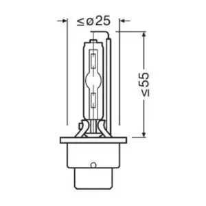 Osram ksenoonpirn D2S 3