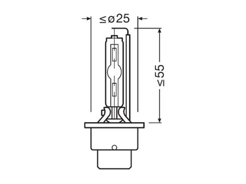 Osram ksenoonpirn D2S 3