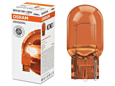 Osram klaassokliga pirn, T20, WY21W, W3x16d