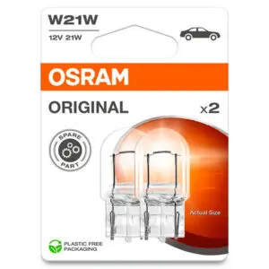 Osram klaassokliga pirni paar, T20, W21W