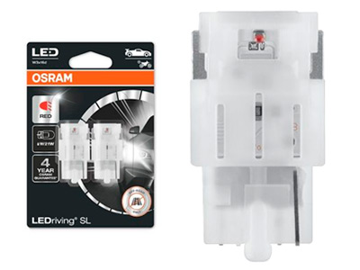 Osram LED pirnipaar, W21W, 1.4 W, 20×48 mm