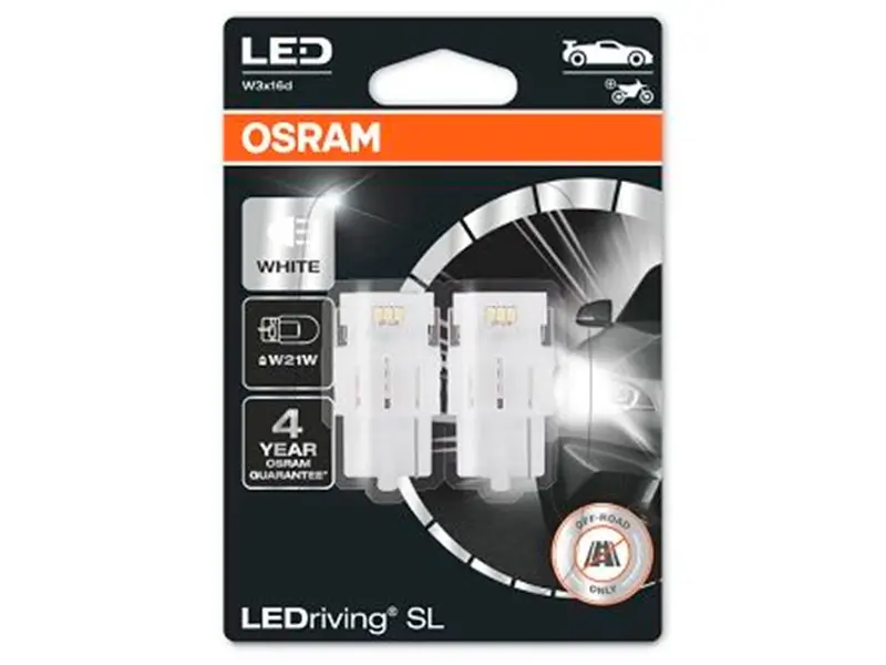 Osram LED pirnipaar, W21W