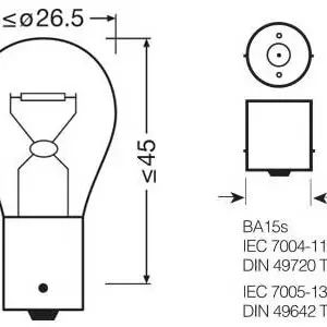 Osram pirn, 10-7506 2