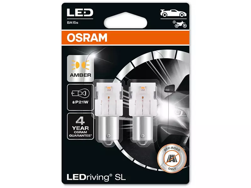 Osram LED pirnipaar, P21W (12498)