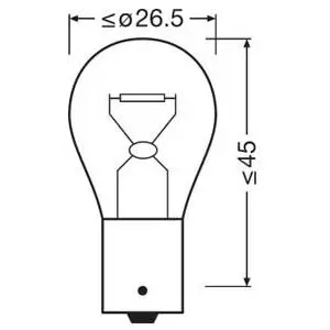 Osram pirn, PR21W 3