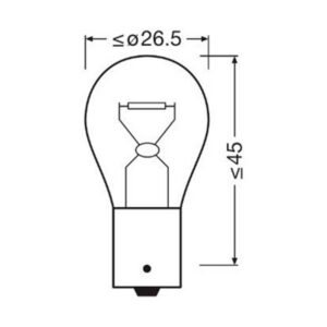Osram pirn, PY21W 3