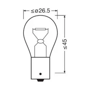 Osram pirn, PY21W 3
