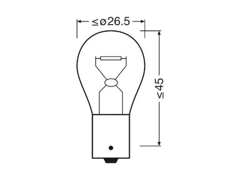 Osram pirn, PY21W 3