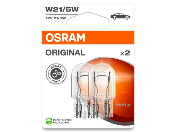 Osram klaassokliga pirni paar, 21W/5 W