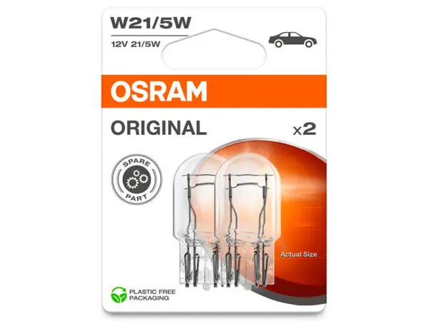 Osram klaassokliga pirni paar, 21W/5 W