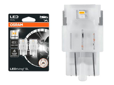 Osram LED pirnipaar, WY21/5W (1249-R)
