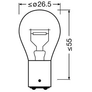 Osram pirn, PR21/5W 3