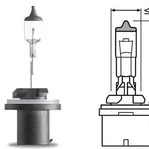 Osram halogeenpirn H27W/1, PG13 2