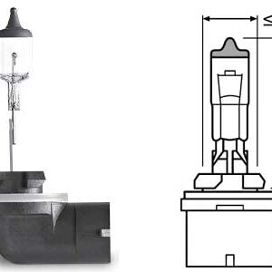 Osram halogeenpirn H27W/2, PGJ13 2