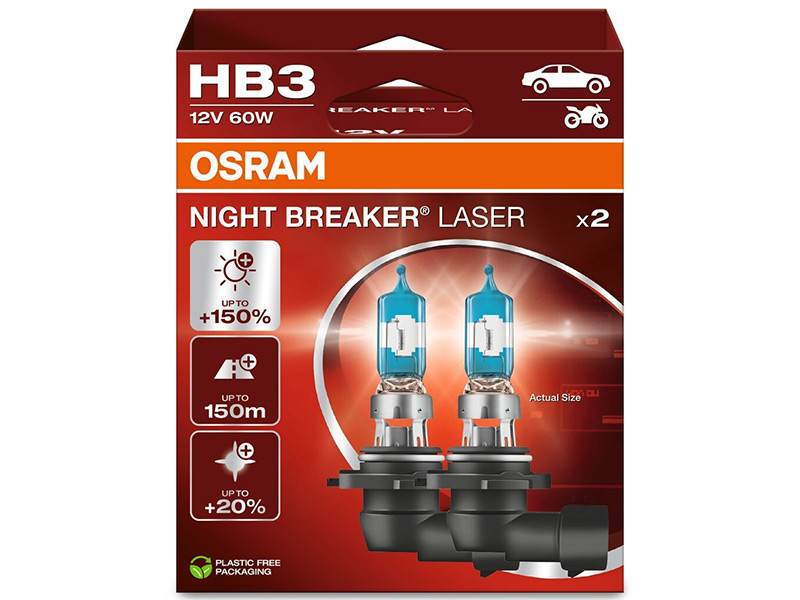 Osram halogeenpirni paar HB3 9005