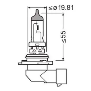 Osram halogeenpirn HB4 9006, 51 W 3