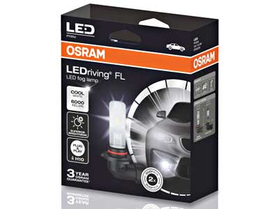 Osram LED pirnipaar H10