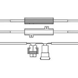 Osram LED CAN BUS juhtploki paar, 50W 2