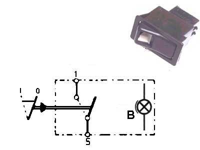 Klahvlüliti, 0 <- 1, 22×44 mm