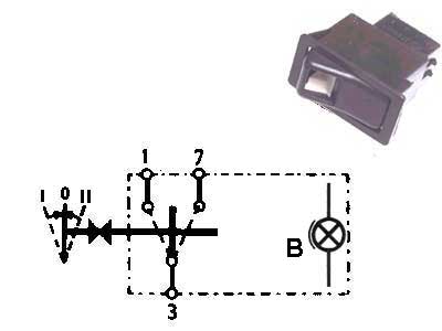 Klahvlüliti, 1 -> 0 <- 2, 22×44 mm