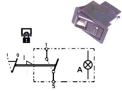 Klahvlüliti, 0-1 lock, 22×44 mm