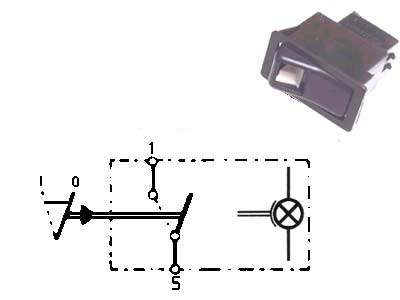 Klahvlüliti OFF-(ON), 0 <- 1