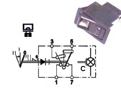 Klahvlüliti, 0 - 1 <- 2, 22×44 mm