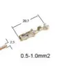 TE Connectivity ümmargune klemm AMP, 1090-01204