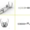 TE Connectivity juhtmeotsade komplekt 1.5k, MCP 1.5k, 1×1 mm