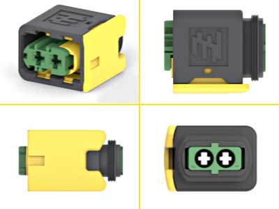 TE Connectivity pistiku korpus 2.8, AMP HDSCS, max60 V, 1090-01302