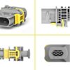 TE Connectivity pistiku korpus 1.5k, AMP HDSCS, max60 V, 1090-01314