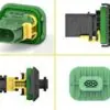 TE Connectivity pistiku korpus 1.5k, AMP HDSCS, max60 V, 1090-01317