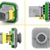 TE Connectivity pistiku korpus 2.8, AMP HDSCS, max60 V, 1090-01332