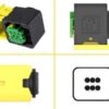 TE Connectivity pistiku korpus 1.5k, AMP HDSCS, max60 V, 1090-01339