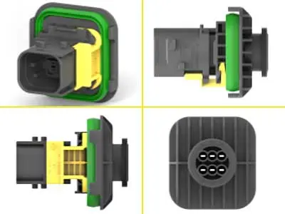 TE Connectivity pistiku korpus 1.5k, AMP HDSCS, max60 V, 1090-01342