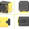 TE Connectivity pistiku korpus 1.5k, AMP HDSCS, max60 V, 1090-01380