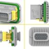 TE Connectivity pistiku korpus 1.5k, AMP HDSCS, max60 V, 1090-01416