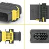 TE Connectivity pistiku korpus 1.5k/2.8, AMP HDSCS, max60 V, 1090-01433