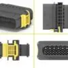 TE Connectivity pistiku korpus 1.5k/2.8, AMP HDSCS, max60 V, 1090-01455