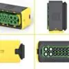 TE Connectivity pistiku korpus 1.5k/2.8, AMP HDSCS, max60 V, 1090-01465